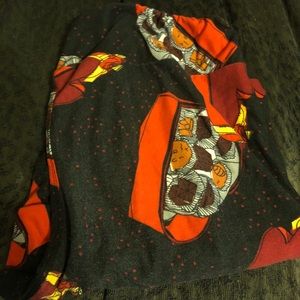 Valentines chocolate Boxed Lularoe TC Leggings